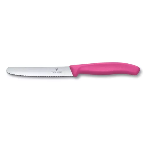 VICTORINOX nůž na rajčata 11cm RŮŽOVÝ