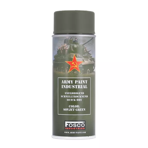 FOSCO barva ARMY ve spreji 400ml SOVĚTSKÁ ZELENÁ