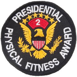 Nášivka: PRESIDENTIAL PHYSICAL FITNESS AWARD