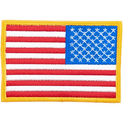 Nášivka: Vlajka USA [zrcadlová] barevná