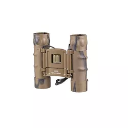 MIL-TEC dalekohled 10x25 GEN II pogumovaný s pouzdrem DESERT
