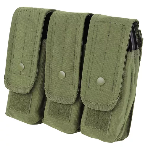 CONDOR OUTDOOR sumka MOLLE trojitá na zásobníky AK ZELENÁ