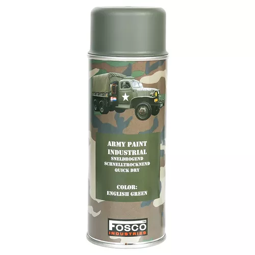 FOSCO barva ARMY ve spreji 400ml ZELENÁ ANGLICKÁ