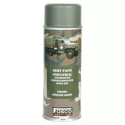 FOSCO barva ARMY ve spreji 400ml ZELENÁ ANGLICKÁ