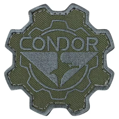 CONDOR OUTDOOR nášivka CONDOR GEAR ZELENÁ