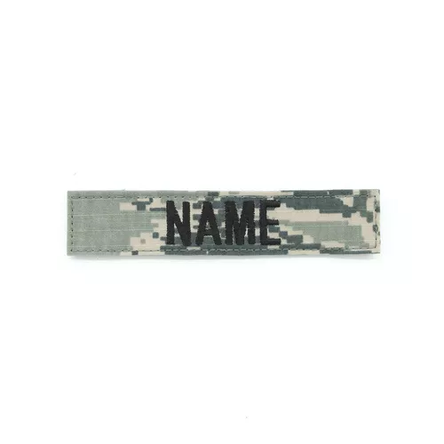 MILITARY RANGE nášivka jmenovka "NAME" 15 cm VELCRO DIGITAL TIGER