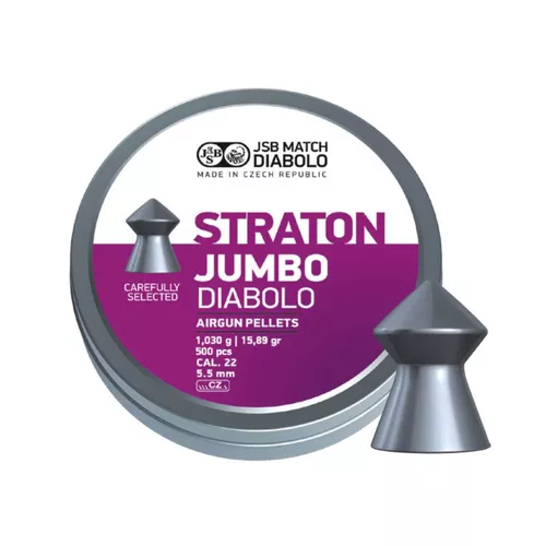 JSB MATCH DIABOLO diabolky JSB JUMBO STRATON 5,5 mm 500 ks