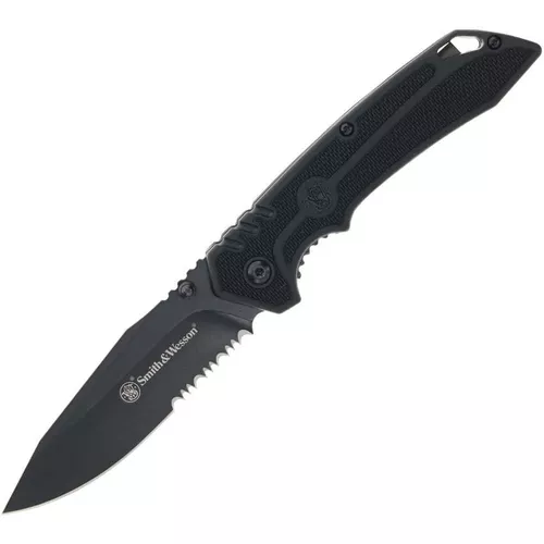 Smith & Wesson nůž zavírací SPECIAL OPS 1205913 kombinované ostří