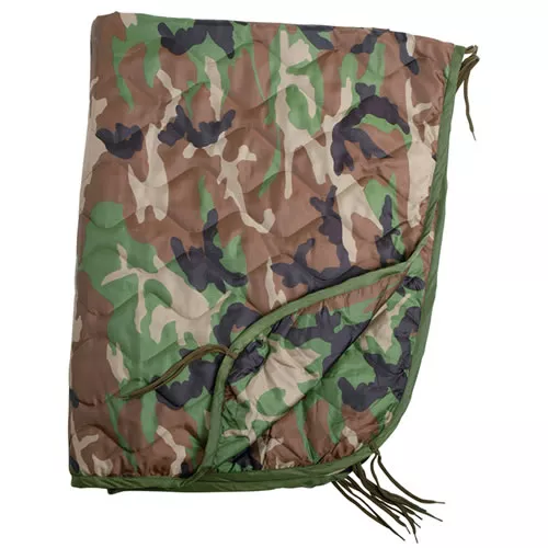 MIL-TEC vložka do ponča US s obalem WOODLAND