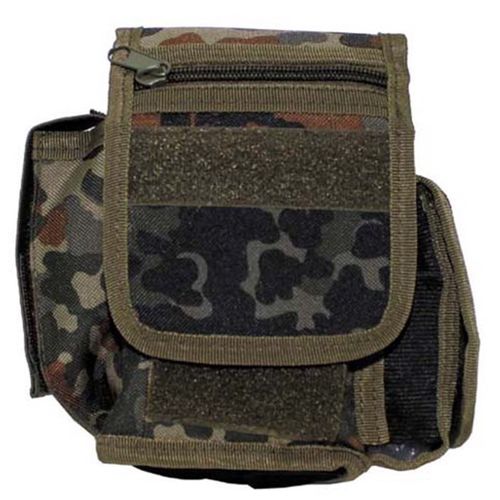 Pouzdro MOLLE 3-komorové flecktarn