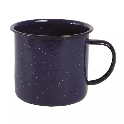 MIL-TEC hrnek WESTERN smaltovaný 680 ml MODRÝ