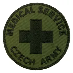 NAVYS nášivka MEDICAL SERVICE CZECH ARMY bojová