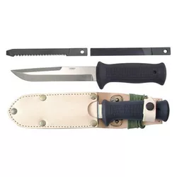 MIKOV nůž UTON 362-NG-4 ARMY kožené pouzdro NATUR
