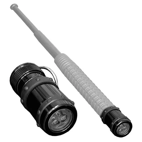 ESP svítilna k telesk. obušku krátká 3 LED/2ks baterií ČERNÁ