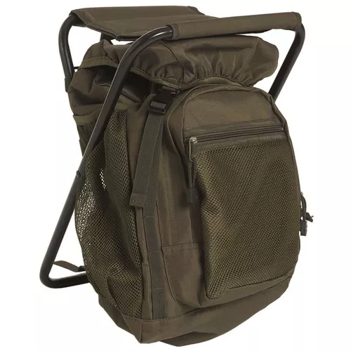 MIL-TEC batoh se stoličkou 20l ZELENÝ