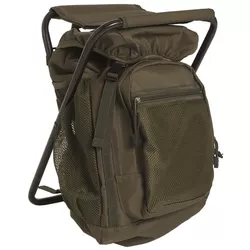 MIL-TEC batoh se stoličkou 20l ZELENÝ