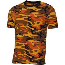 Tričko US T-Shirt Streetstyle orangecamo XL