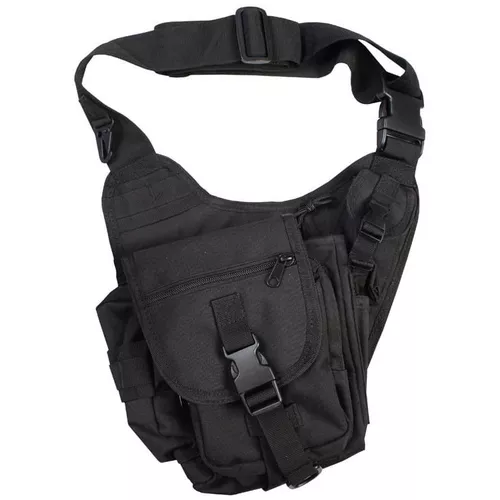 KOMBAT taška taktická SHOULDER přes rameno ČERNÁ