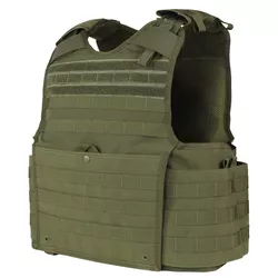 CONDOR OUTDOOR vesta ENFORCER nosič plátů ZELENÁ