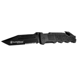 Smith & Wesson nůž zavírací S&W BORDER GUARD RESCUE ČERNÝ