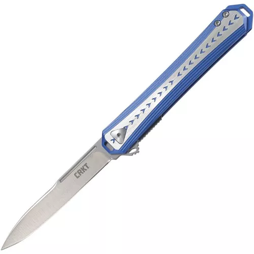CRKT nůž zavírací STICKLER s hladkou čepelí MODRÝ
