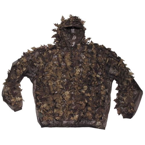 Oděv maskovací Hejkal Leaves lovecká camo hnědá XL/XXL