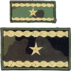 Nášivka: Hodnost AČR Brigádní generál vz. 95 zelený malá