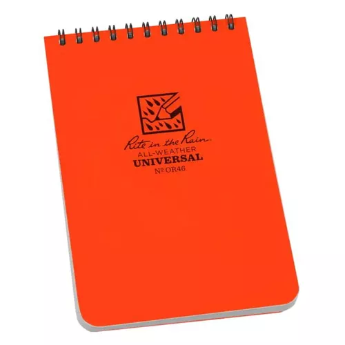 RITE IN THE RAIN blok voděodolný spirálový Notebook TOP-SPIRAL 4x6" Blaze Orange