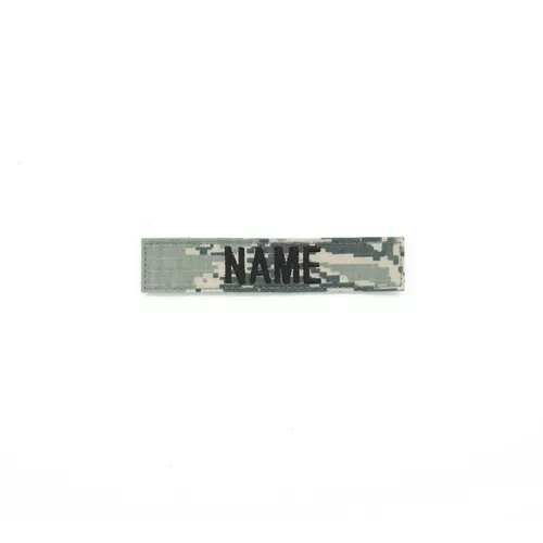 MILITARY RANGE nášivka jmenovka "NAME" 12,5 cm VELCRO DIGITAL TIGER