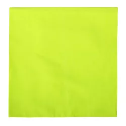 ROTHCO šátek JUMBO REFLEXNÍ ZELENÝ 68 x 68 cm