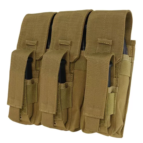 CONDOR OUTDOOR sumka KANGAROO na 3 zásobníky AK COYOTE BROWN