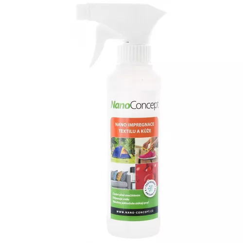 NANOCONCEPT impregnace sprej NANO na textil a kůži 250 ml
