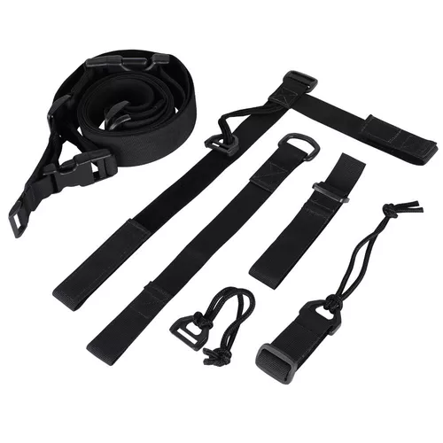 CONDOR OUTDOOR popruh zbraňový 3PS tříbodový ČERNÝ