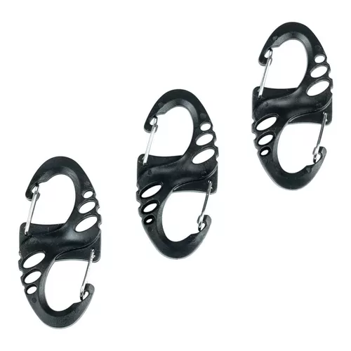 FOSCO karabina MINI set 3 ks ČERNÁ