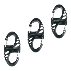 FOSCO karabina MINI set 3 ks ČERNÁ