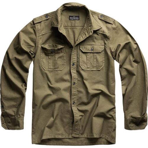 Košile M65 Basic Shirt 1/1 olivová XL