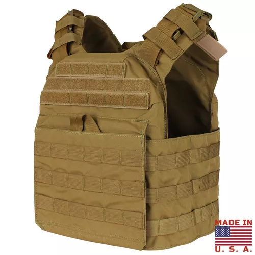 CONDOR OUTDOOR vesta lehká CYCLONE MOLLE nosič plátů COYOTE BROWN