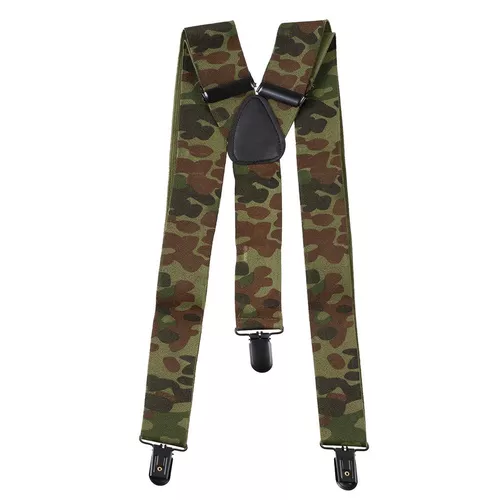 MFH kšandy tvar Y kalhotové s klipsny FLECKTARN