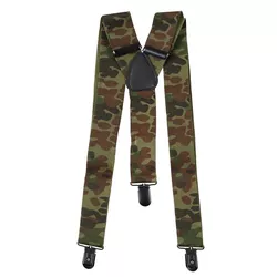 MFH kšandy tvar Y kalhotové s klipsny FLECKTARN
