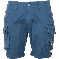 Alpha Industries Kalhoty krátké  Crew Short Patch new navy 28