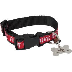 Alpha Industries Obojek  RBF Dog-Tag Collar černý S