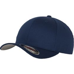 Brandit Čepice Baseball Cap Flexfit Wooly Combed modrá tmavě (navy) S/M