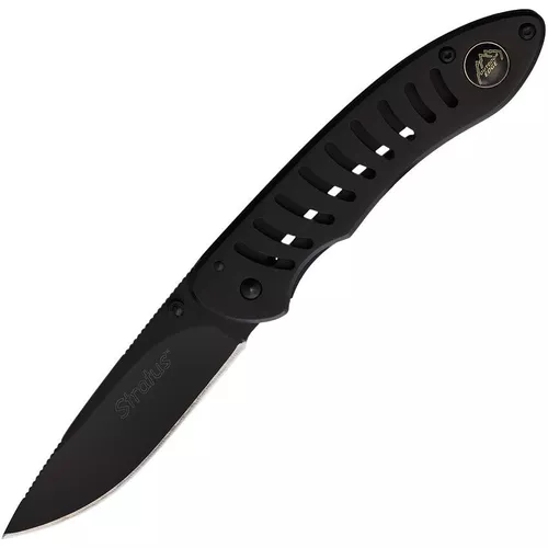 OUTDOOR EDGE nůž zavírací STRATUS hladké ostří ČERNÝ