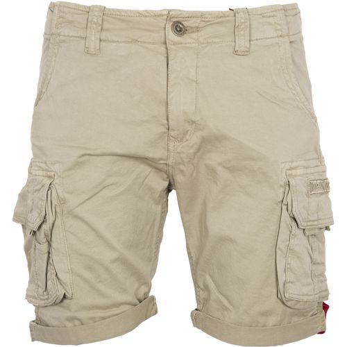 Alpha Industries Kalhoty krátké  Crew Short olivová světlá 31