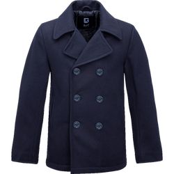 Brandit Kabát Pea Coat navy XL