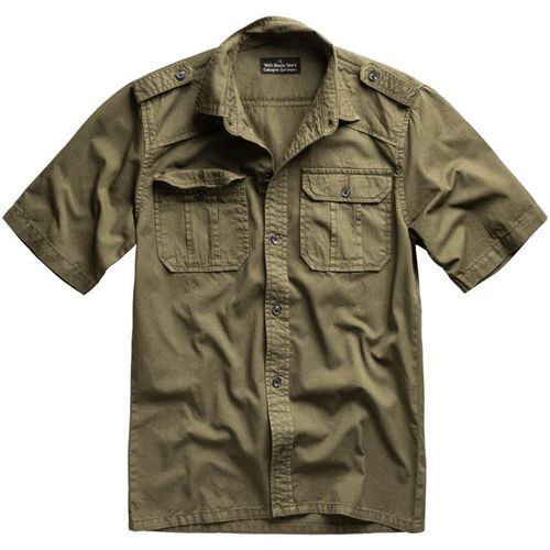 Košile M65 Basic Shirt 1/2 olivová S