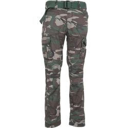 Surplus Kalhoty Premium Slimmy woodland oprané L