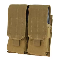 CONDOR OUTDOOR sumka MOLLE dvojitá na zásobníky M4 COYOTE BROWN