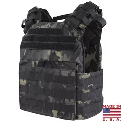 CONDOR OUTDOOR vesta lehká CYCLONE MOLLE nosič plátů MULTICAM BLACK