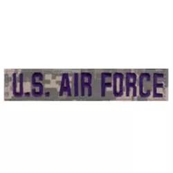 MILITARY RANGE nášivka "U.S. AIRFORCE" modrá nit VELCRO ACU DIGITAL